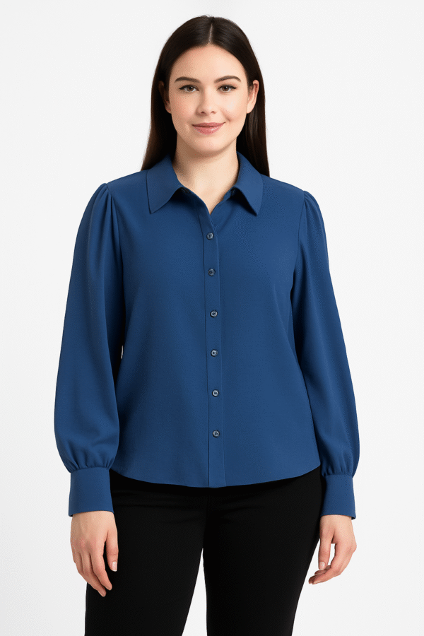 Camisa Calvin Klein – Azul Profundo - Image 2