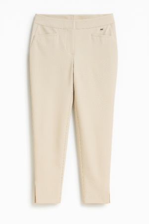 Pantalón Cigarette Beige