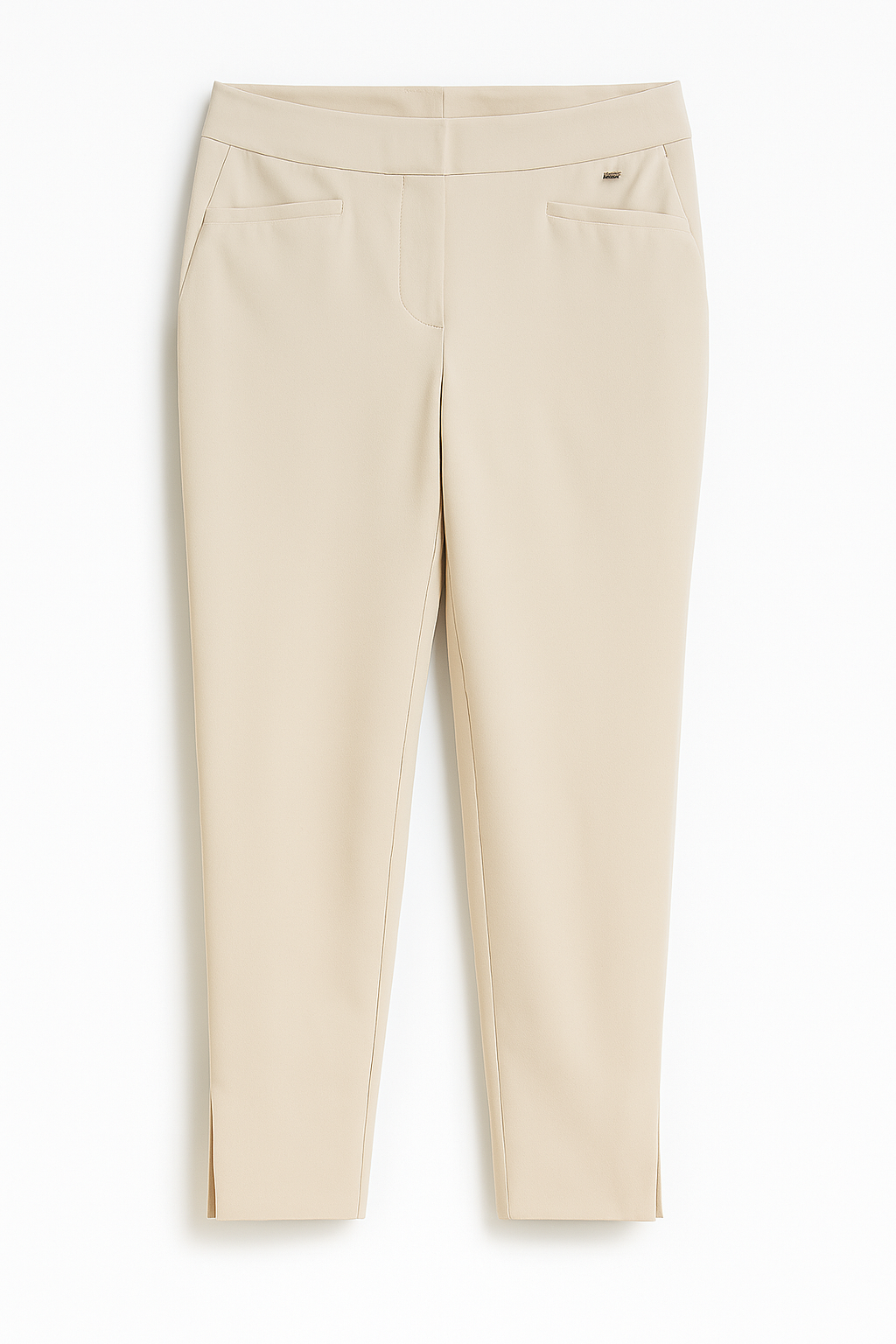 Pantalón Cigarette Beige
