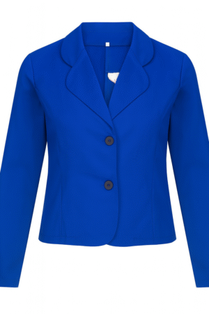 Blazer sastrero azul eléctrico