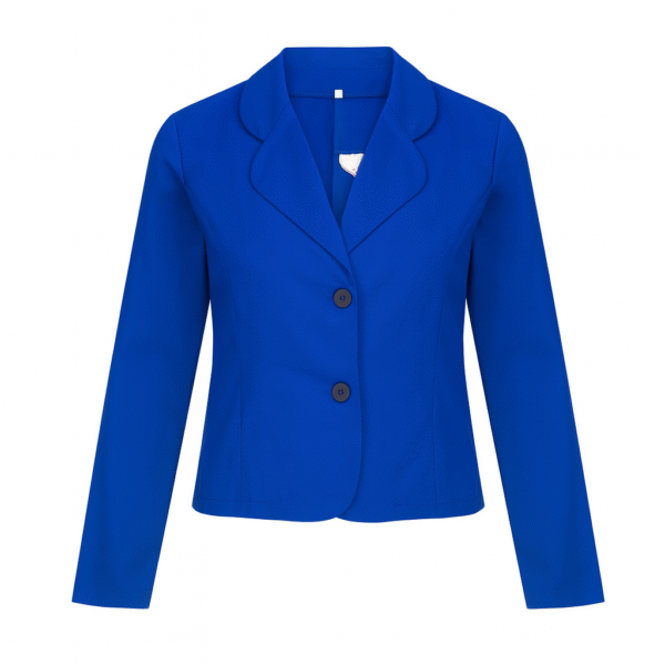 Blazer sastrero azul eléctrico