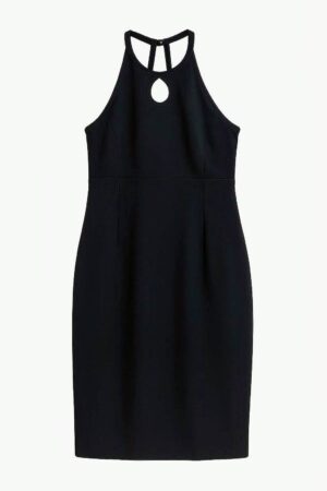 Vestido Recto Azul Medianoche – Sofisticación Moderna