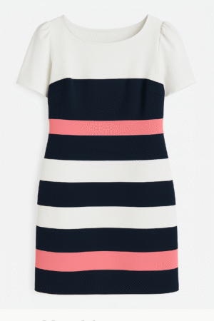 Vestido Tommy Hilfiger Rayado – Elegancia Clásica con Estilo Moderno Importado USA