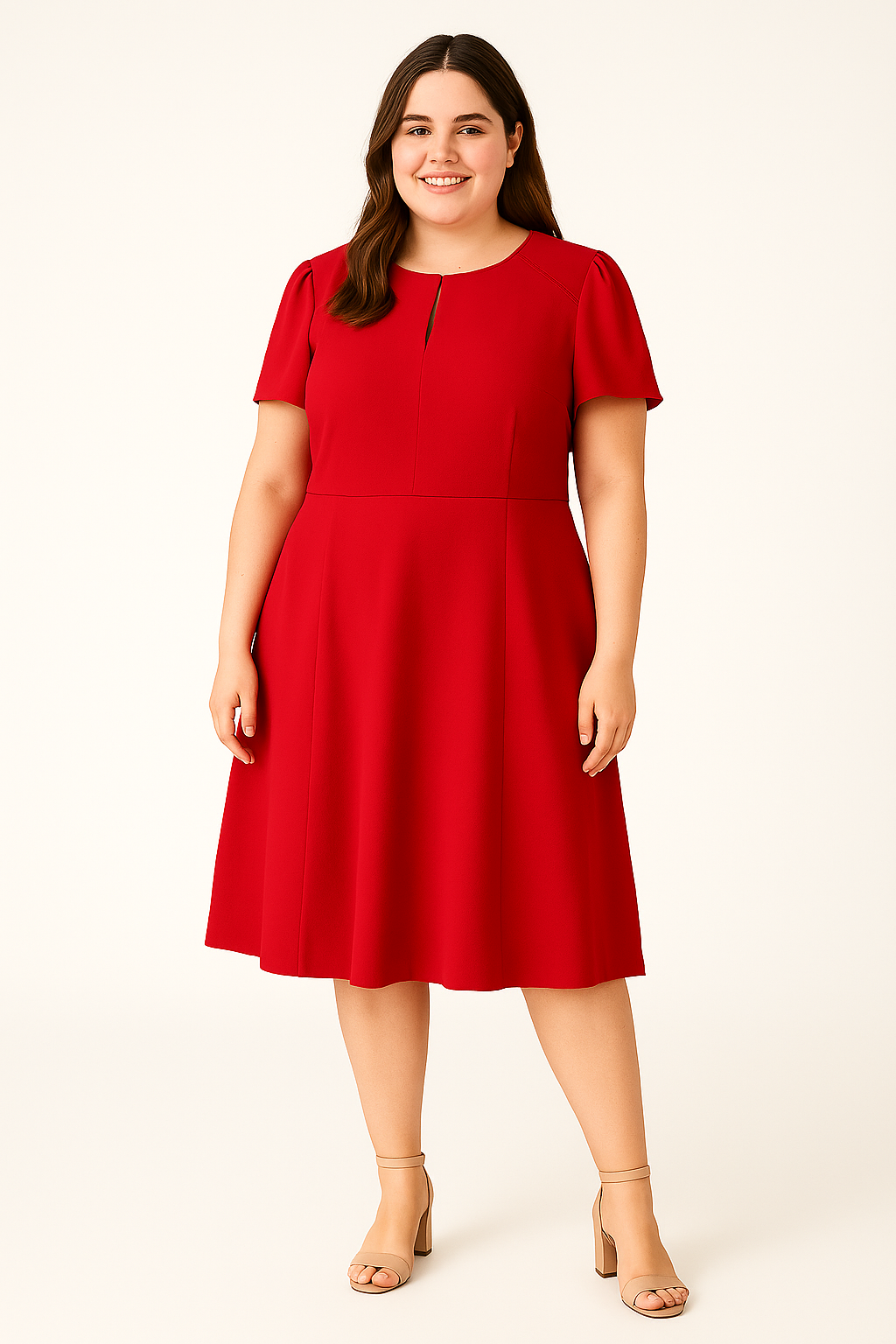 🌹 Vestido Rojo Tommy Hilfiger – Elegancia y Estilo
